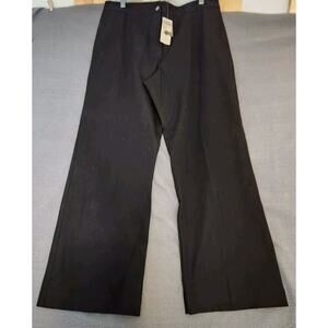 Chicos Womens Pants Black XL 3 High Rise Dress Pant Stretch‎ Cotton Nylon Blend